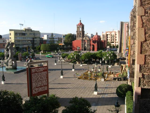 Irapuato's historic center