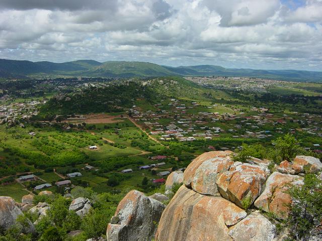 Hilltop view over Iringa