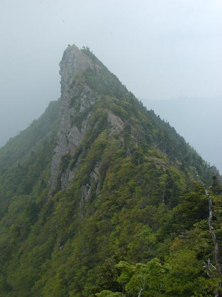 Tengudake, the highest point on the mountain