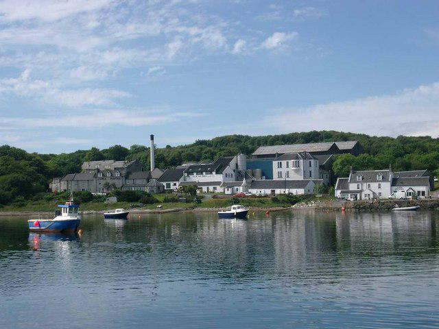 Jura whisky distillery