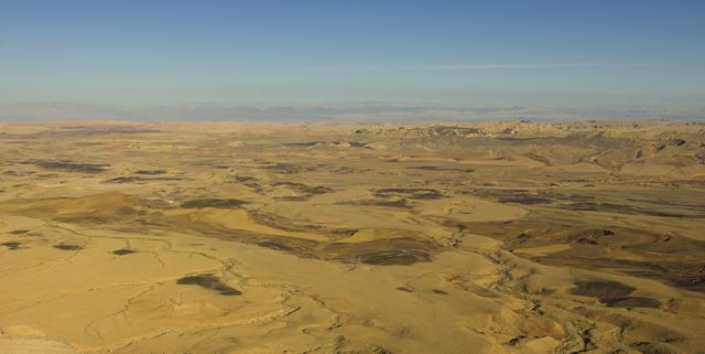 Inside the Makhtesh Ramon crater