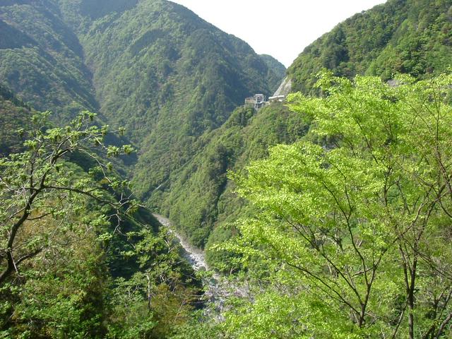 The Iya-onsen within Iya Gorge