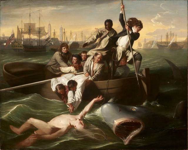 Watson and the Shark (1778) by John Singleton Copley