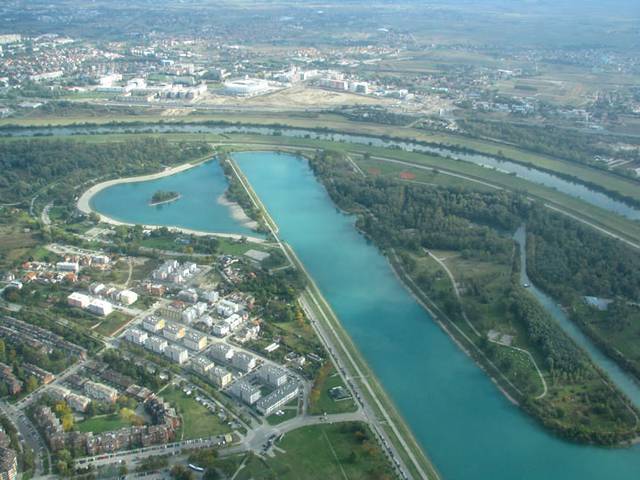 Ariel View of Jarun Lake