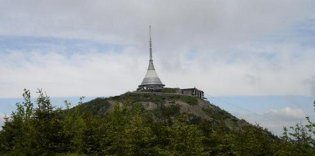 Summit of Jested in Liberec