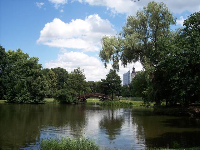 Leipzig is well known for its large parks and the Neuseenland (lake district) outside the city centre