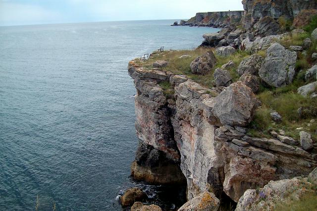 Benches on the cliff