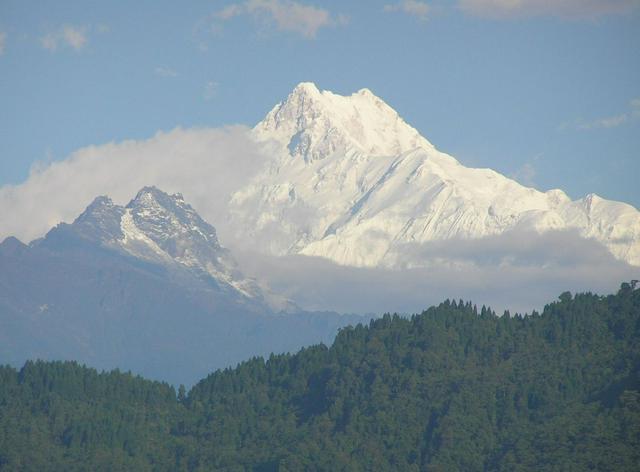 View of Kangchenjunga from Gangtok, Sikkim