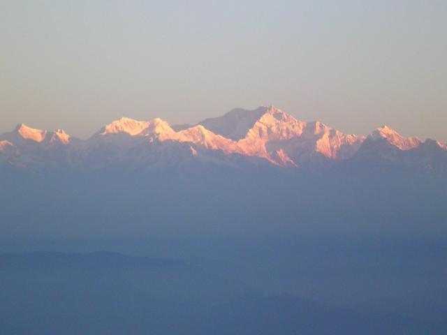 View of Kunchenjunga from Tiger Hill