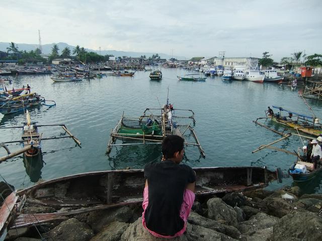 Fishing port of Pelabuhan Ratu