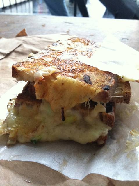 Kappacasein cheese toastie from Borough Market