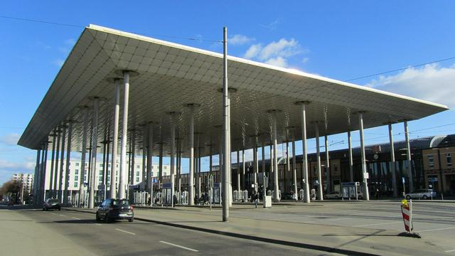 Canopy of the train station Kassel-Wilhelmshöhe