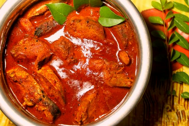 Kannur fish curry is very spicy