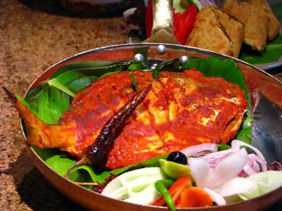 Fried fish is well prepared in Kochi