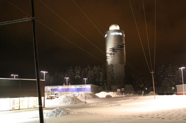 The new water tower