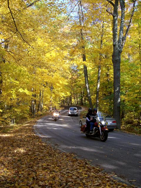 The Kettle Moraine Scenic Drive in fall