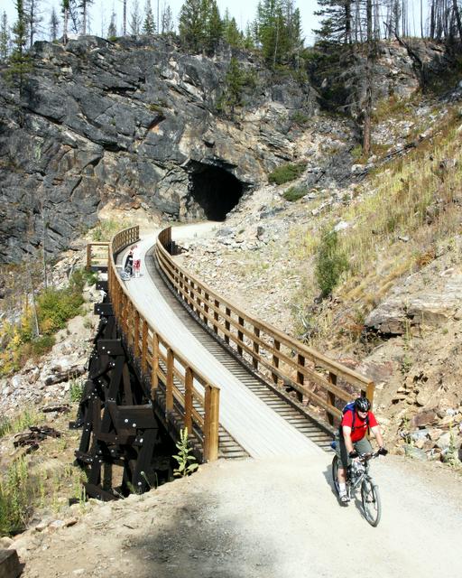 Biking the Kettle Valley Railway in Myra Canyon