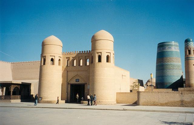 The western gate of the old city