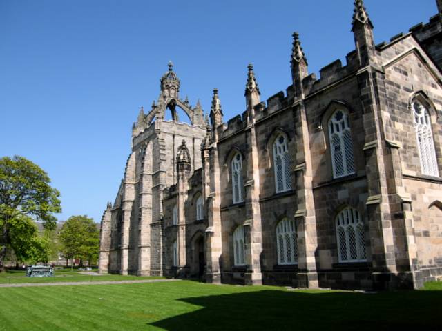 King's College, Old Aberdeen - part of the University of Aberdeen (founded 1495)