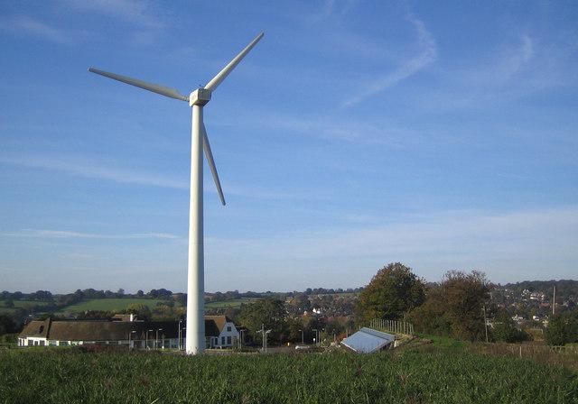 The 225 kW Vestas V29 at RES, Beaufort Court