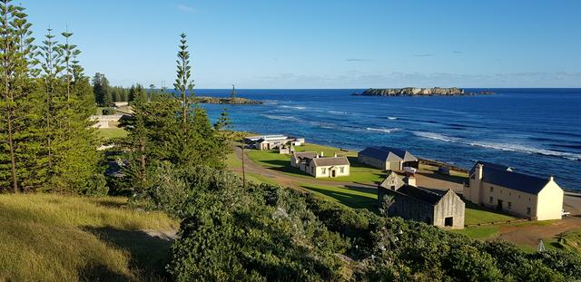 Kingston from Flagstaff Hill, Norfolk Island