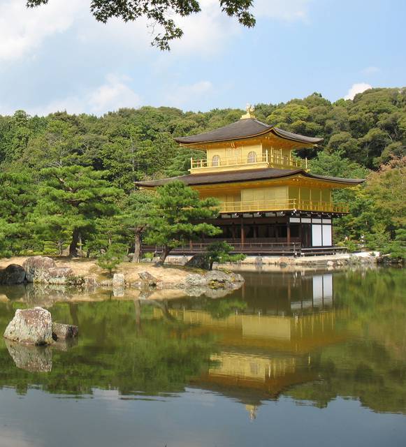 The Golden Pavilion of Kinkaku-ji