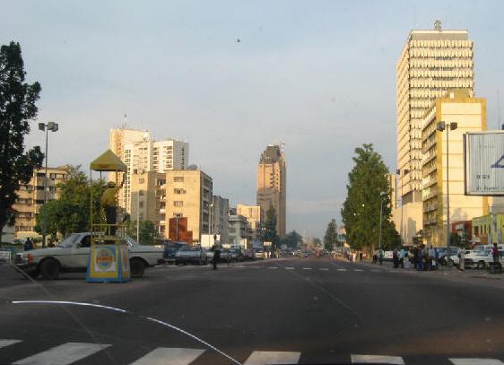 Downtown Kinshasa