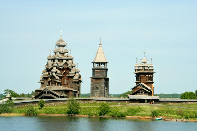 Three churches of the Kizhi architectural ensemble