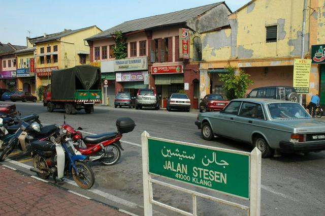 Jalan Stesen, central Klang