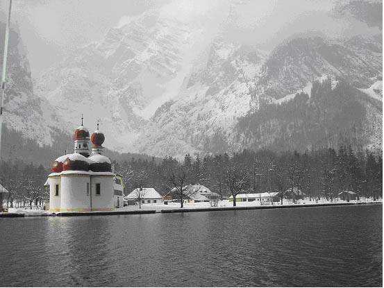 Königssee ("King's Lake") near Berchtesgaden, Bavaria