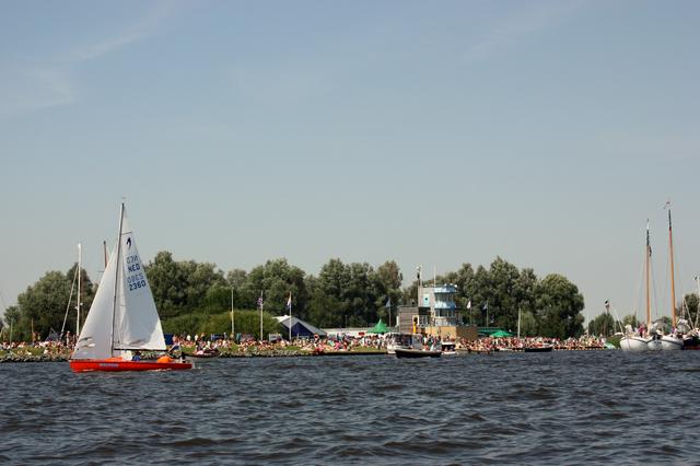 Sailing races are one of the main tourist draws during the annual Sneekweek