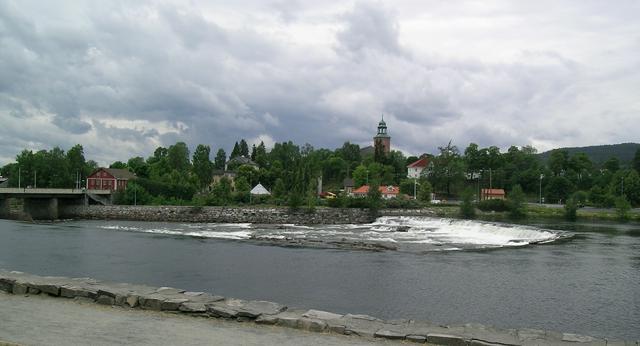 Numedalslågen River, Kongsberg.