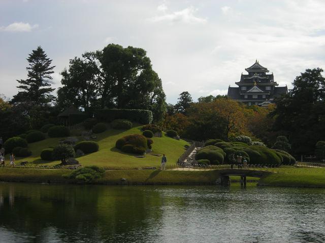 View of Okayama Castle from Kōrakuen