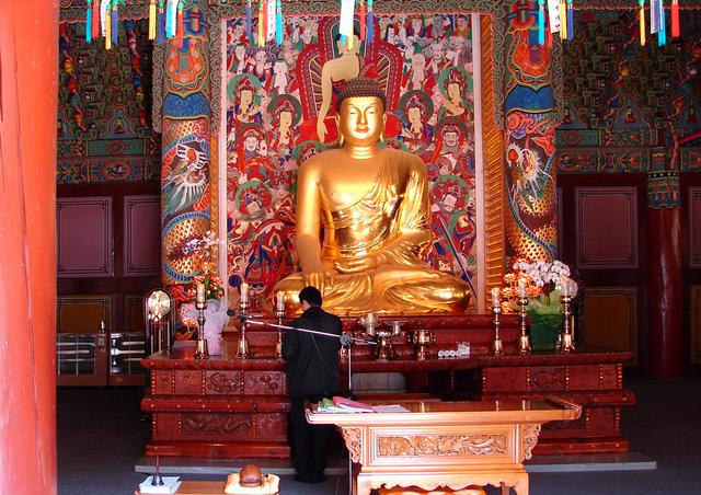 Woljeongsa Temple Buddha