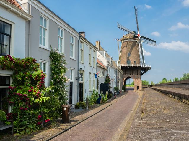Flour mill "Rijn en Lek" aka the "drive-through" windmill