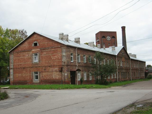 Worker's living quarters at Kreenholmi