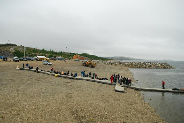 Kuujjuaq Beach in late July