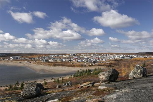 View of the town