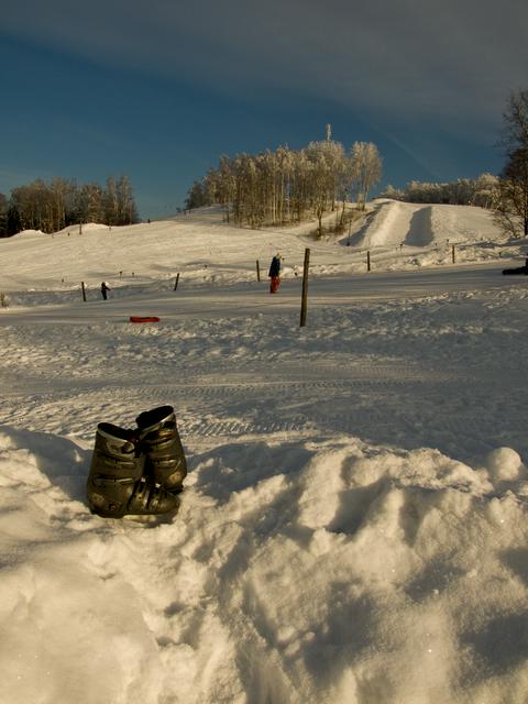 Kuutsemäe resort near Otepää in winter