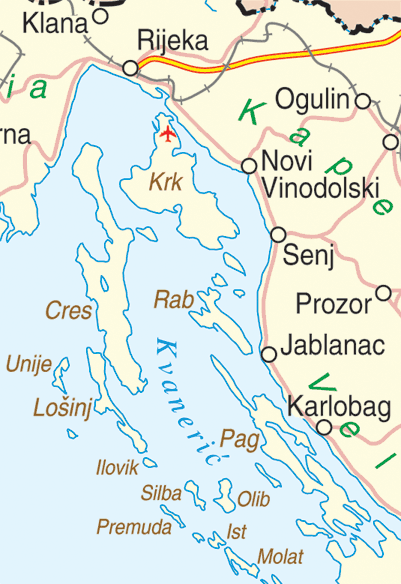 Gulf of Kvarner and islands