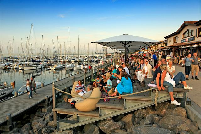 Evening chillout at Marina Kühlungsborn