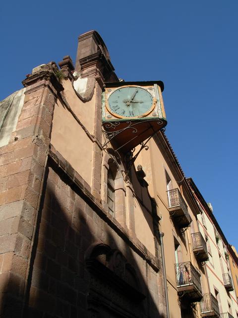 Clock at the Chiesa del Rosario