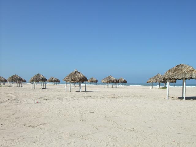 The beach at La Pesca, Tamaulipas