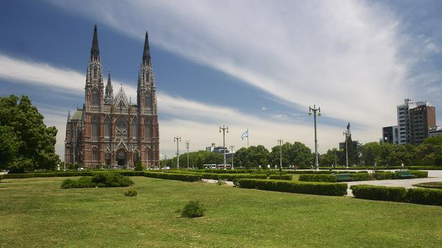 Plaza Moreno and the Cathedral