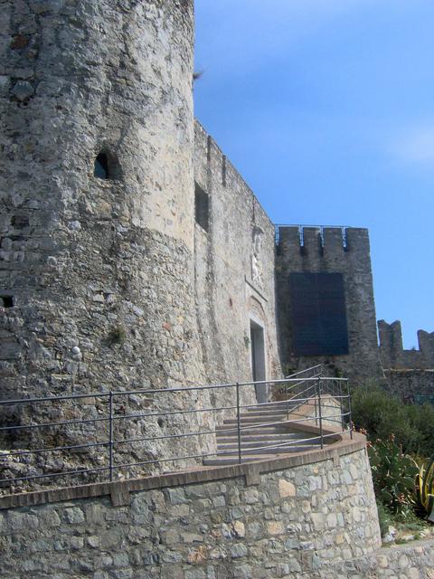 The entrance of the Castle of San Giorgio