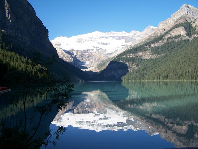 View of the lake