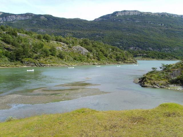 River Lapataia in Tierra del Fuego National Park