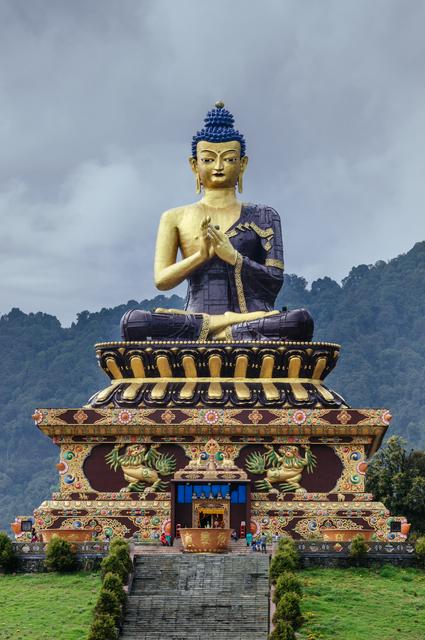 Large Gautama Buddha statue in Buddha Park