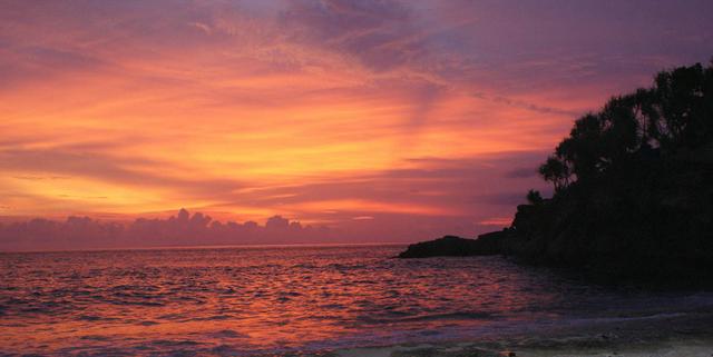 Nusa Lembongan is famous for spectacular sunsets