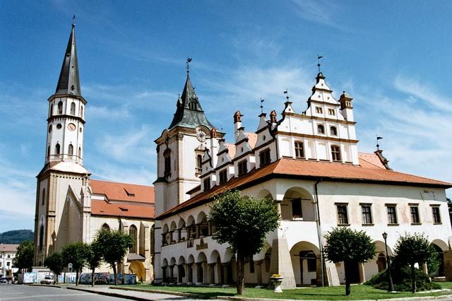 Levoča Old Town Hall and St.James's Church